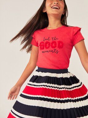 Red and Navy Kids Matching Set